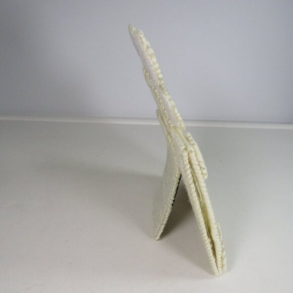 Vintage Teddy Bear Plastic Canvas Picture Frame Baby Boy Girl Nursery - Picture 4 of 5